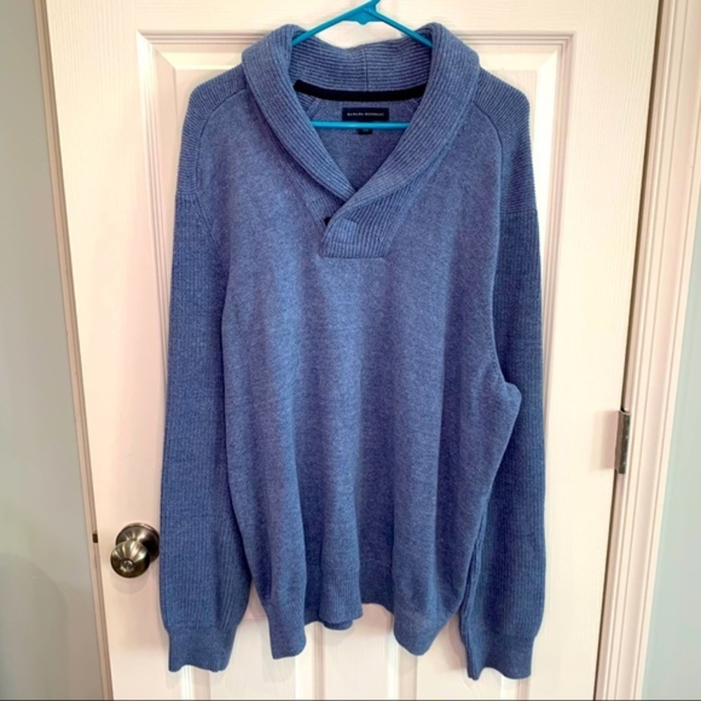 Banana Republic men’s pullover sweater‎ blue XL